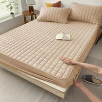 Capa Colchão Box Casal Impermeável Matelada Antiácaro - Bege