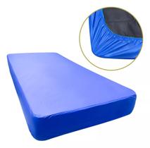 Capa colchão Casal Lençol hospitalar impermeável pvc protetor colchonete tecido cama antialérgico tecido antiácaro