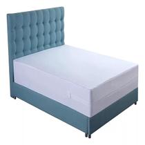 Capa Colchão Casal Padrão Branco Hospitalar Pousada Ziper Capa Colchão Casal Padrão Branco Hospitalar Pousada Ziper