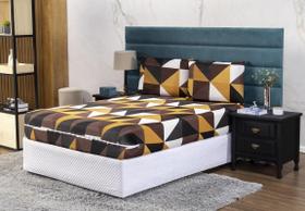 Capa Colchão King 40Cm + Fronha Protetor Zíper Malha