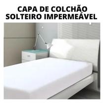 Capa Colchão Solteiro Impermeável Protetor Elástico Anti