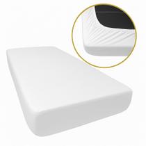 Capa colchão Solteiro Lençol hospitalar impermeável pvc protetor colchonete tecido cama antialérgico tecido antiácaro