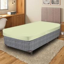 Capa Colchão Solteiro Malha Grossa Com Zíper - Palha Capa Colchão Solteiro Malha Grossa Com Zíper - Palha