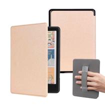 Capa Com Alça Couro Para Novo Kindle Colorsoft (1 Geração)