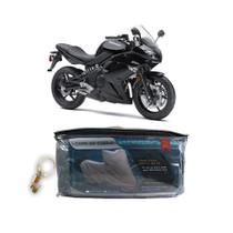 Capa com cadeado para cobrir KAWASAKI Ninja 650R 649CC G(206) Capa com cadeado para cobrir KAWASAKI Ninja 650R 649CC G(206)