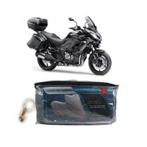 Capa com cadeado para cobrir KAWASAKI Versys 1000 Grand Tourer GG(199) Capa com cadeado para cobrir KAWASAKI Versys 1000 Grand Tourer GG(199)