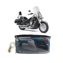 Capa com cadeado para cobrir KAWASAKI Vulcan VN 900 Classic GG(199) Capa com cadeado para cobrir KAWASAKI Vulcan VN 900 Classic GG(199)
