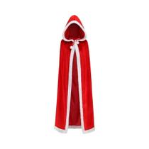 Capa Com Capuz De Papai Noel Adulto, Fantasia De Natal, Traje De Carnaval, Presente