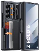 Capa com Carteira e Bloqueio RFID para Samsung Galaxy Z Fold 6