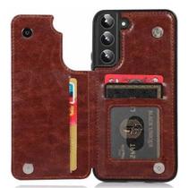 Capa com Carteira Embutida para o Samsung Galaxy S23 / S23 Plus / S23 Ultra
