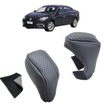 Capa Com Espuma Acoplada Manopla Câmbio Automático Fluence Gt Turbo 2011 Á 2018