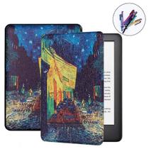 Capa Com Estampa Para Kindle 11 Básico C2V2L3 + Caneta Touch