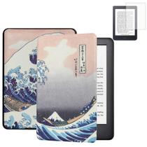 Capa Com Estampa Para Kindle 11 Ger. Básico C2V2L3 + Vidro