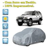 Capa com forro cobrir carro Chevrolet Blazer 100% Impermeável Proteção Bezzter Capa com forro cobrir carro Chevrolet Blazer 100% Impermeável Proteção Bezzter