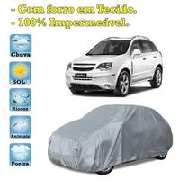 Capa com forro cobrir carro Chevrolet Captiva 100% Impermeável Proteção Bezzter Capa com forro cobrir carro Chevrolet Captiva 100% Impermeável Proteção Bezzter