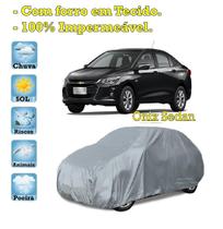 Capa com forro cobrir carro Chevrolet Onix Sedan 100% Impermeável Proteção Bezzter
