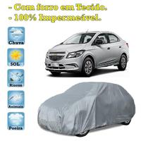 Capa com forro cobrir carro Chevrolet Prisma 100% Impermeável Proteção Bezzter Capa com forro cobrir carro Chevrolet Prisma 100% Impermeável Proteção Bezzter