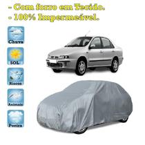Capa com forro cobrir carro Fiat Marea 100% Impermeável Proteção Bezzter Capa com forro cobrir carro Fiat Marea 100% Impermeável Proteção Bezzter