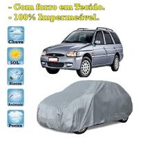 Capa com forro cobrir carro Ford Escort 100% Impermeável Proteção Bezzter Capa com forro cobrir carro Ford Escort 100% Impermeável Proteção Bezzter