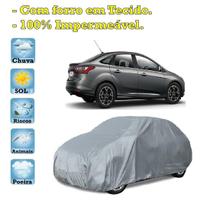 Capa com forro cobrir carro Ford Focus Sedan 100% Impermeável Proteção Bezzter Capa com forro cobrir carro Ford Focus Sedan 100% Impermeável Proteção Bezzter