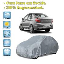 Capa com forro cobrir carro Ford Ka Sedan 100% Impermeável Proteção Bezzter Capa com forro cobrir carro Ford Ka Sedan 100% Impermeável Proteção Bezzter