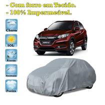Capa com forro cobrir carro Honda HR-V 100% Impermeável Proteção Bezzter Capa com forro cobrir carro Honda HR-V 100% Impermeável Proteção Bezzter