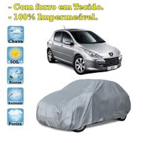 Capa com forro cobrir carro Peugeot 307 100% Impermeável Proteção Bezzter