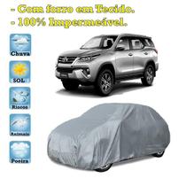 Capa com forro cobrir carro Toyota SW4 100% Impermeável Proteção Bezzter Capa com forro cobrir carro Toyota SW4 100% Impermeável Proteção Bezzter