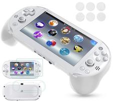 Capa com grip Gorliskl com gatilhos L2 R2 para PS Vita 2000 Capa com grip Gorliskl com gatilhos L2 R2 para PS Vita 2000