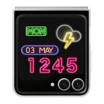 Capa com Luzes LED para Samsung Galaxy Z Flip 6 - Flipsuit Cinza