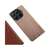 Capa Com Padrão De Madeira De Bambu Para Xiaomi 15T pro 14T 13T 15 14 pro Ultra 5G - NONE