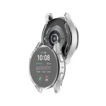 Capa com Película de Vidro Nerdcase Compatível com Samsung Galaxy Watch 7, 40mm, Transparente