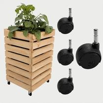 Capa com Rodas de Madeira para Botijão de Gás 70cm com Espaço para Filtro Capa com Rodas de Madeira para Botijão de Gás 70cm com Espaço para Filtro