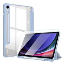 Capa com Slot e Vidro p/ Tablet Samsung S9 FE 10.9 X516