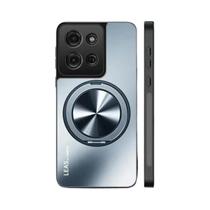 Capa Com Suporte Magnético Para MOTO G Series, Capa Protetora À Prova De Choque Em Metal Resistente