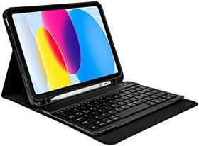 Capa Com Teclado Bluetooth Destacável e Retroiluminação Para Tablet Capa Com Teclado Bluetooth Destacável e Retroiluminação Para Tablet