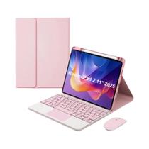 Capa Com Teclado Bluetooth E Suporte Inteligente Para Xiaomi Redmi Pad 2 De 11 Polegadas 2025