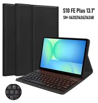 Capa Com Teclado Bluetooth P Tab Galaxy S10 Fe Plus 13,1' Capa Com Teclado Bluetooth P Tab Galaxy S10 Fe Plus 13,1'