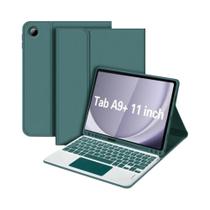 Capa Com Teclado Bluetooth Para Samsung Galaxy Tab A9 plus De 11 Polegadas Com Compartimento Para