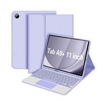 Capa Com Teclado Bluetooth Para Samsung Galaxy Tab A9 plus De 11 Polegadas Com Compartimento Para