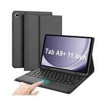Capa Com Teclado Bluetooth Para Samsung Galaxy Tab A9 plus De 11 Polegadas Com Compartimento Para