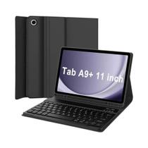 Capa Com Teclado Bluetooth Para Samsung Galaxy Tab A9 plus De 11 Polegadas Com Compartimento Para