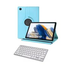 Capa Com Teclado Bluetooth Para Tablet Galaxy A8 X200 X205 10.5