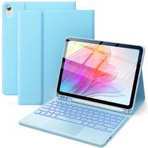 Capa com teclado CHESONA para iPad de 10ª geração, azul celeste de 10,9 polegadas