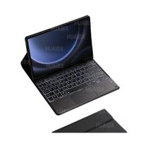 Capa Com Teclado Destacável Para Samsung Galaxy Tab S9 FE De 10,9 Polegadas SM-X510 X516B