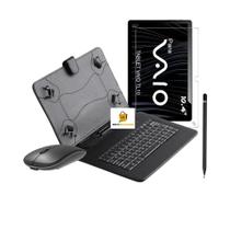 Capa com Teclado Embutido + Kit Completo Para Tablet Vaio Tl10 10,4 Capa com Teclado Embutido + Kit Completo Para Tablet Vaio Tl10 10,4