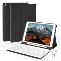 Capa com Teclado GKABXY para iPad 10.2" 7ª-9ª Geração Preta