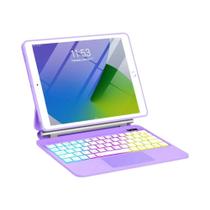 Capa Com Teclado Mágico De 10,2 Polegadas Para iPad 9ª, 8ª E 7ª Geração, Air 3, pro 10,5, Com