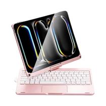 Capa Com Teclado Mágico Retroiluminado Para iPad pro 11 12.9 13 2024 M2 M4 Air 3 4 5 10ª Geração