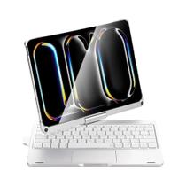 Capa Com Teclado Mágico Retroiluminado Para iPad pro 11 12.9 13 2024 M2 M4 Air 3 4 5 10ª Geração